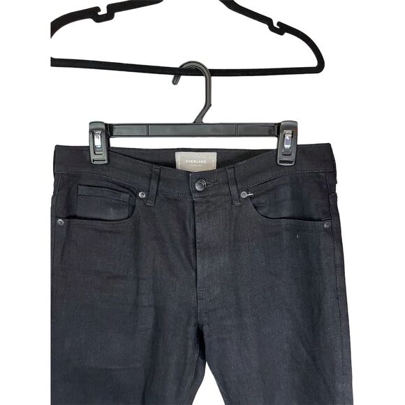 Everlane Men's Slim Fit Black Jeans Size 30 Stretch 5-Pocket Design - Picture 2 of 7